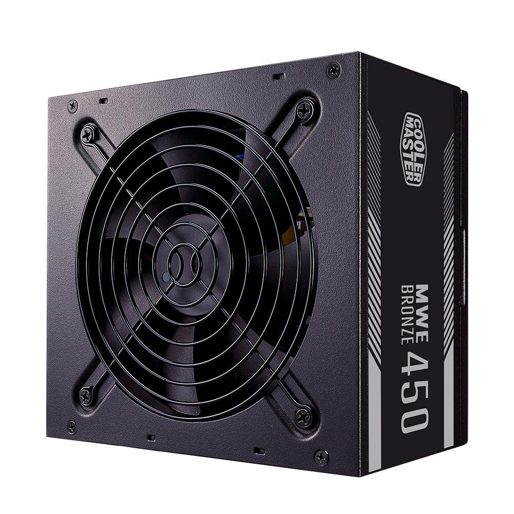 Fonte Cooler Master MWE V2, 450W, 80 Plus Bronze - MPE-4501-ACAAB-WO Fonte Cooler Master MWE V2, 450W, 80 Plus Bronze - MPE-4501-ACAAB-WO