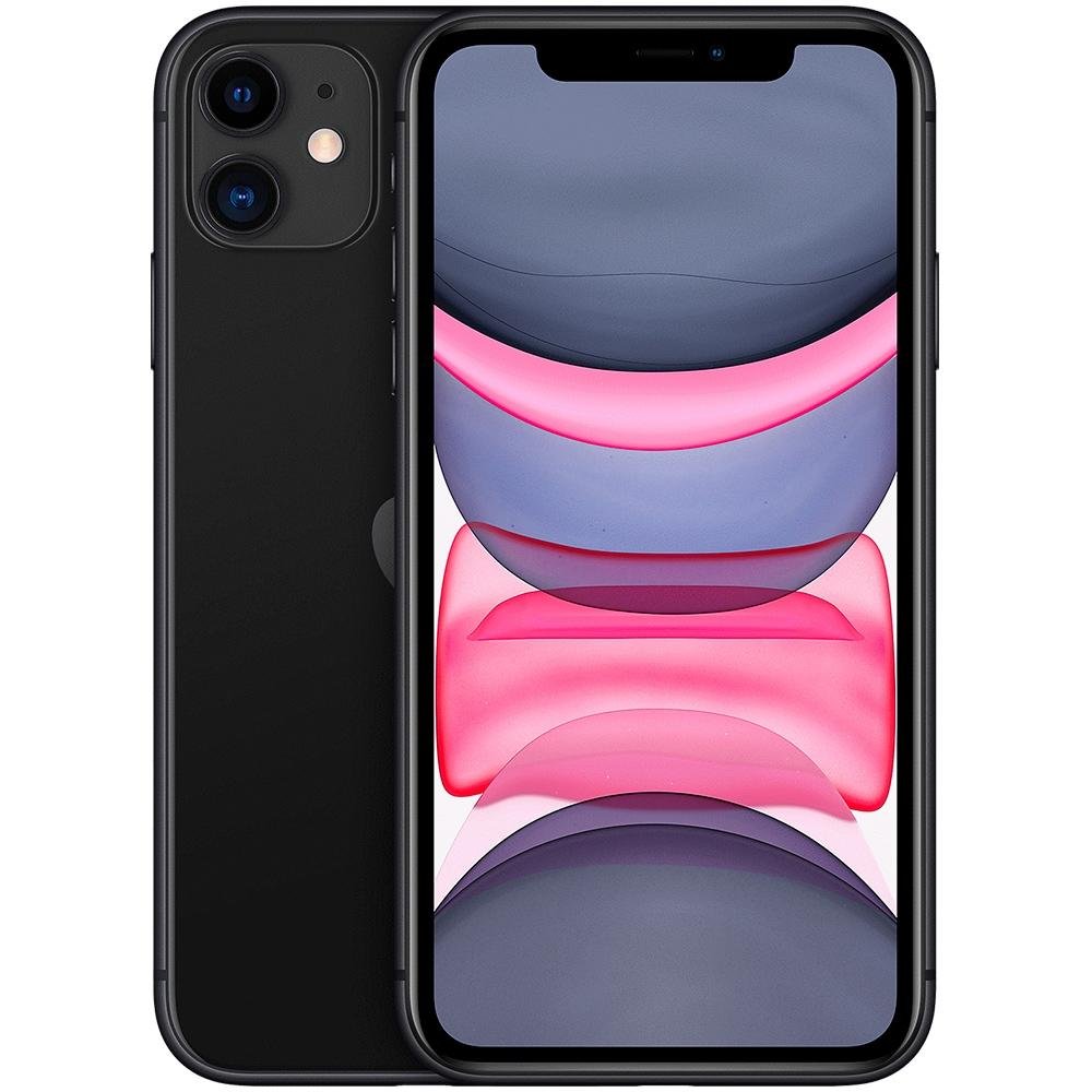 Apple iPhone11 ブラック 本体 128G Iphone 11 Apple 128GB Preto | KaBuM!