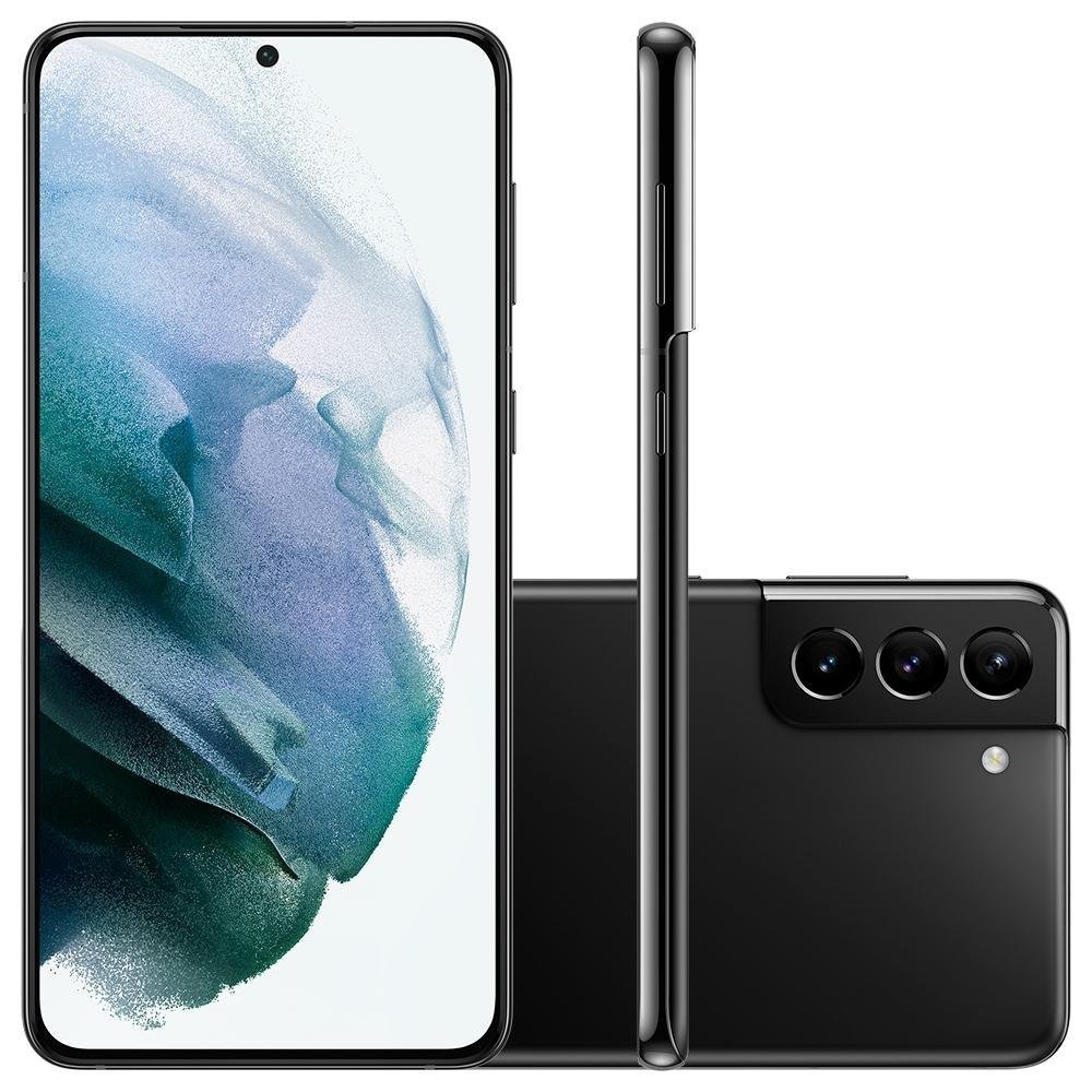 Smartphone Samsung Galaxy S21+ 5G Preto | KaBuM!