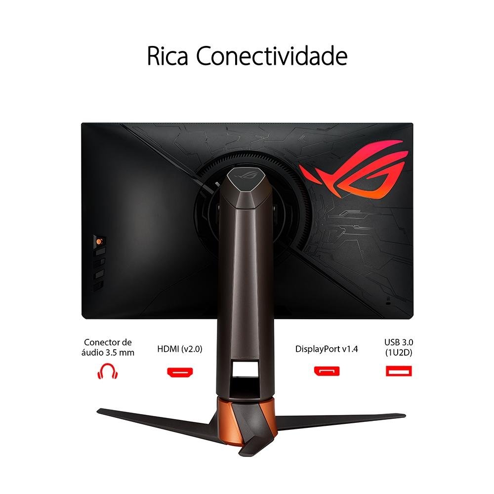 ASUS ROG SWIFT 360Hz ゲーミングモニター24.5 フルHD Monitor Gamer Asus ROG Swift 24.5' IPS | KaBuM!