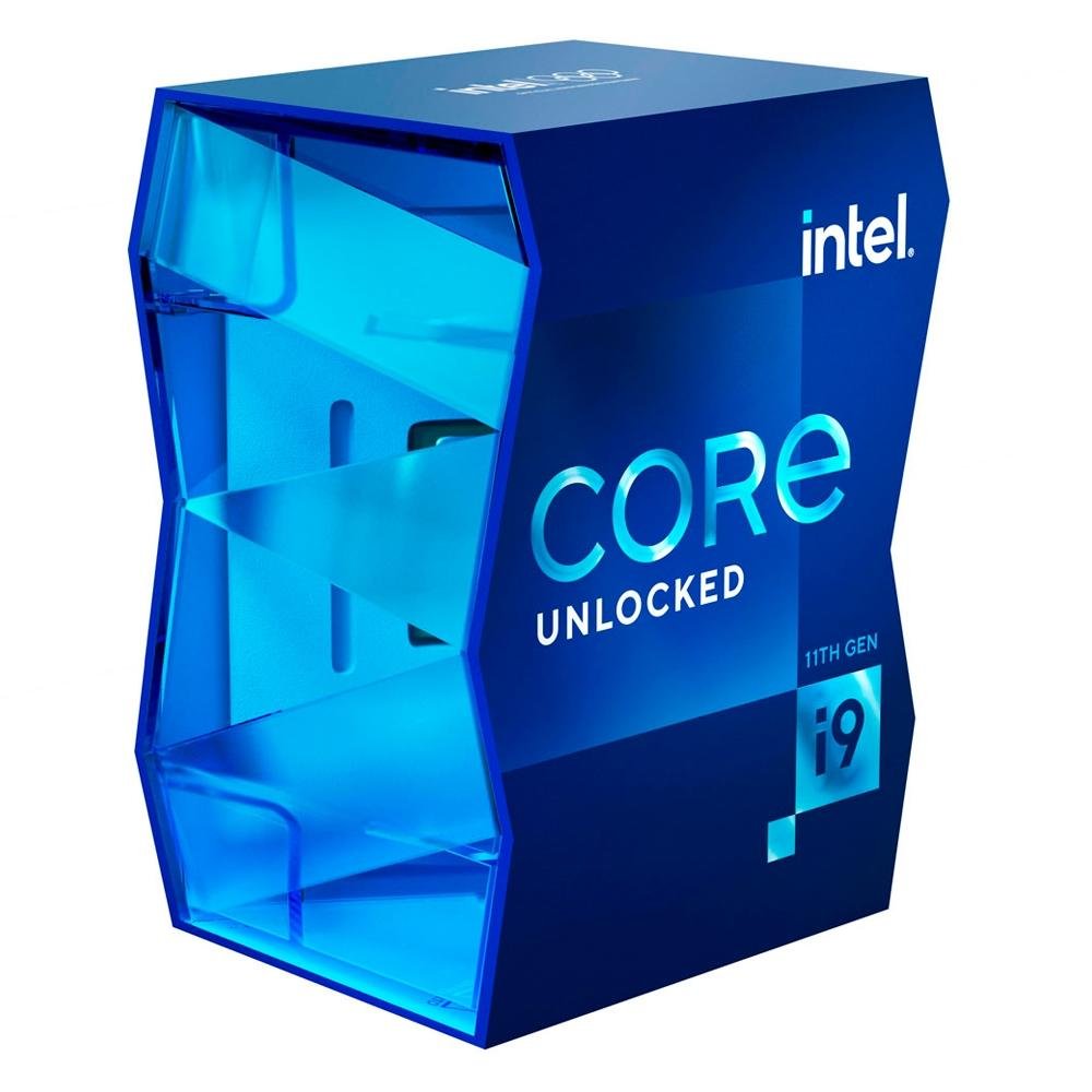 Processador Intel Core i9-11900K 11ª Geração, 3.5 GHz (5.1GHz Turbo), Cache 16MB, Octa Core, LGA1200, Vídeo Integrado - BX8070811900K Processador Intel Core i9-11900K 11ª Geração, 3.5 GHz (5.1GHz Turbo), Cache 16MB, Octa Core, LGA1200, Vídeo Integrado - BX8070811900K