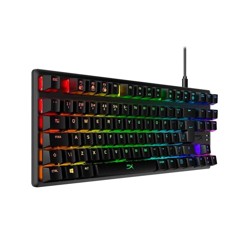 Teclado Mecânico Gamer HyperX Alloy RGB | KaBuM!
