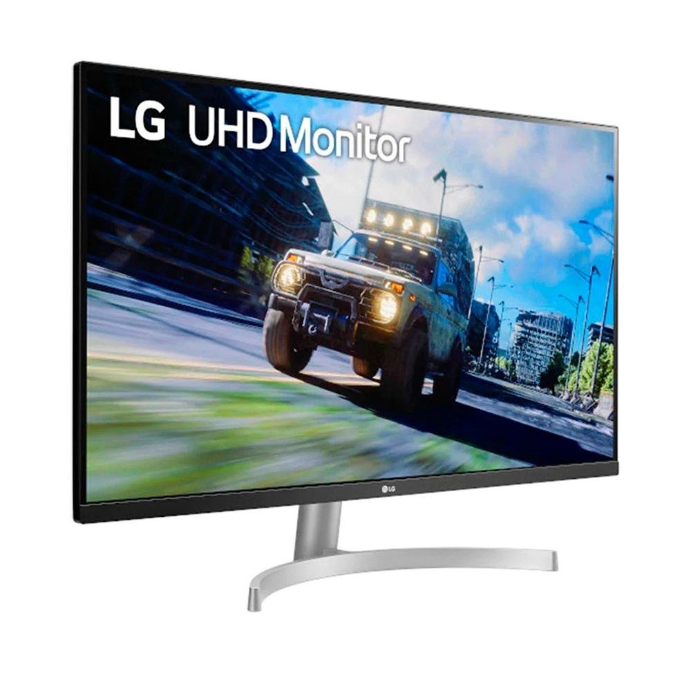 Monitor Profissional LG 31.5' 4K UHD, HDR 10, 90% DCI-P3, Color Calibrated, HDMI/DisplayPort, VESA, Som Integrado - 32UN500
