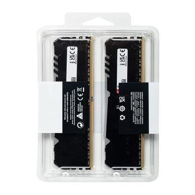 Memória Kingston Fury Beast, RGB, 32GB (2x16GB), 3733MHz, DDR4