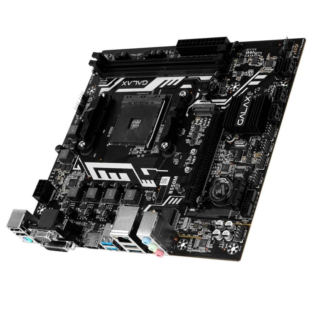 Kit Processador AMD Ryzen 7 3700X + Placa-Mãe GALAX B550M | KaBuM!