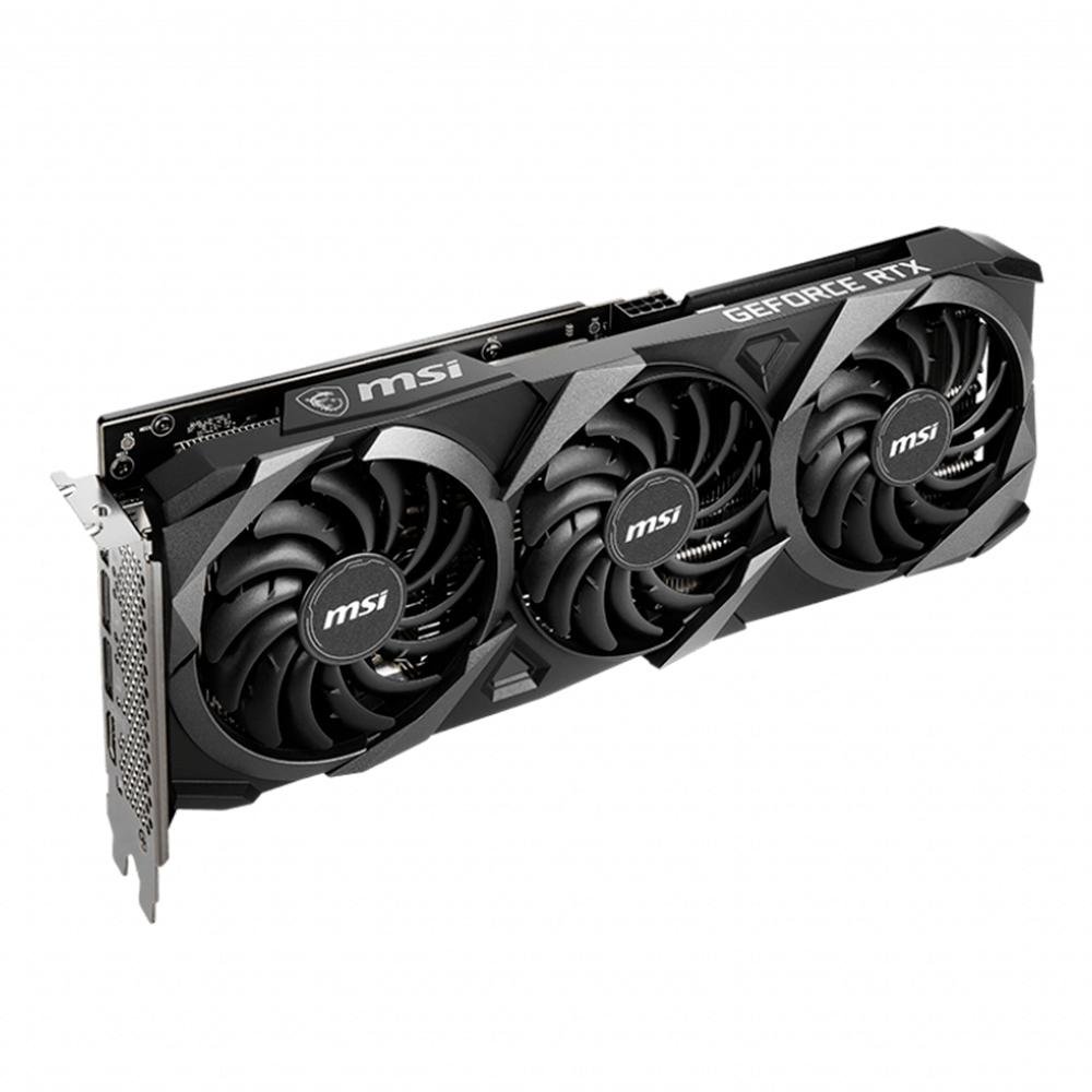 Placa de Vídeo RTX 3060 Ti Ventus 3X OC MSI NVIDIA | KaBuM!
