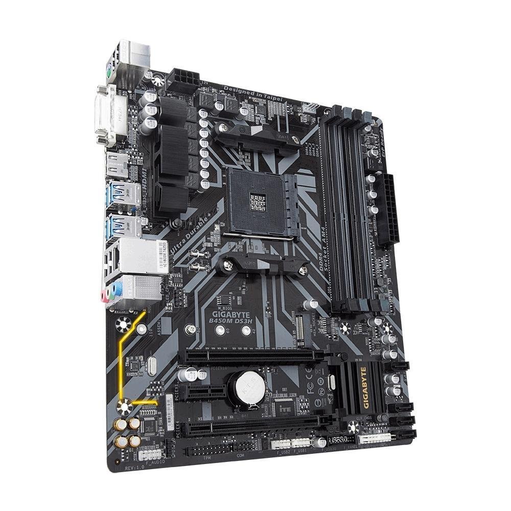 Kit Hardware Silver AMD Ryzen 5600G + Placa-mãe Gigabyte B450M