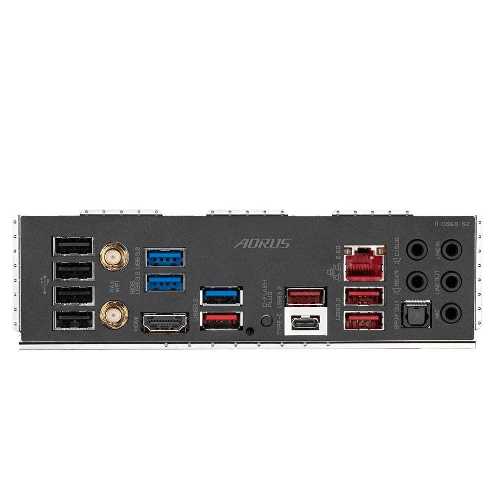 Placa-Mãe Gigabyte X570S Aorus Pro AX, Rev. 1.0, AMD AM4, ATX, DDR4, LED RGB, Wi-Fi, Bluetooth, Preto - X570S AORUS PRO AX Placa-Mãe Gigabyte X570S Aorus Pro AX, Rev. 1.0, AMD AM4, ATX, DDR4, LED RGB, Wi-Fi, Bluetooth, Preto - X570S AORUS PRO AX