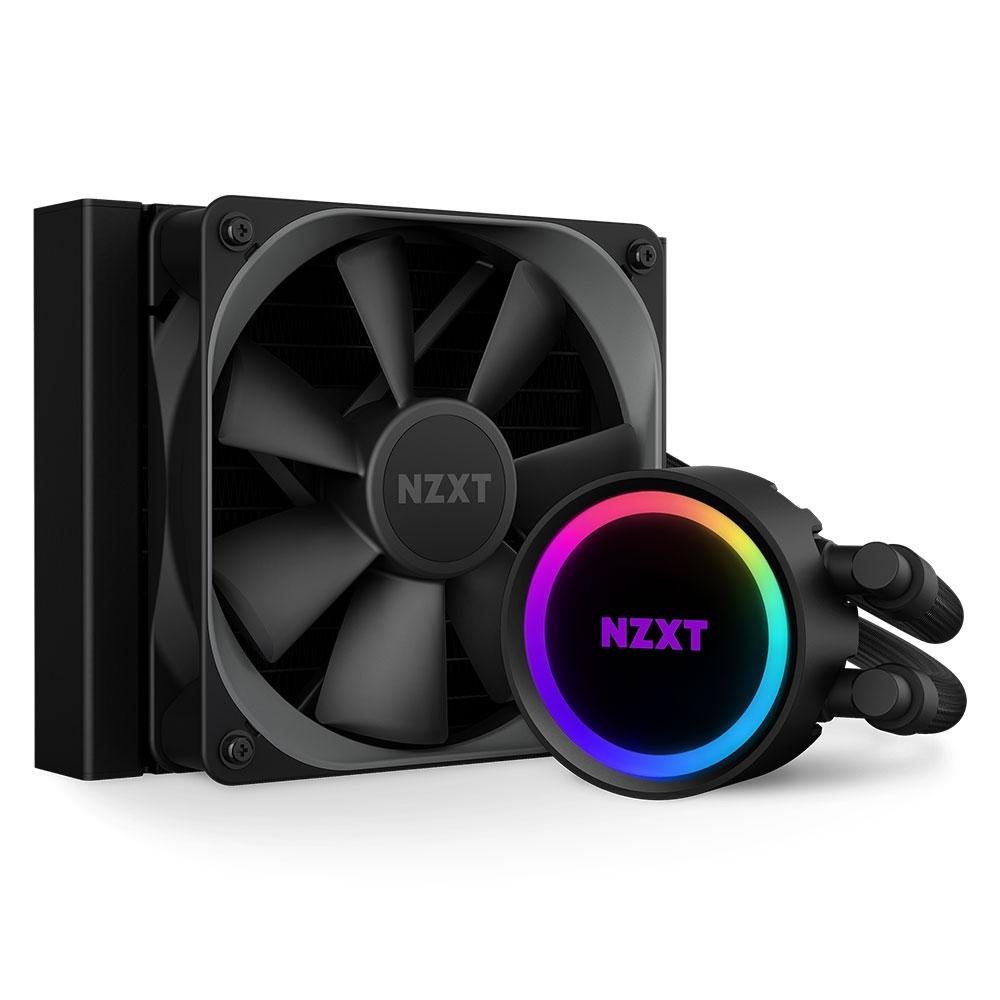 Water Cooler NZXT Kraken 120, RGB, 120mm, AMD/Intel, Preto - RL-KR120-B1