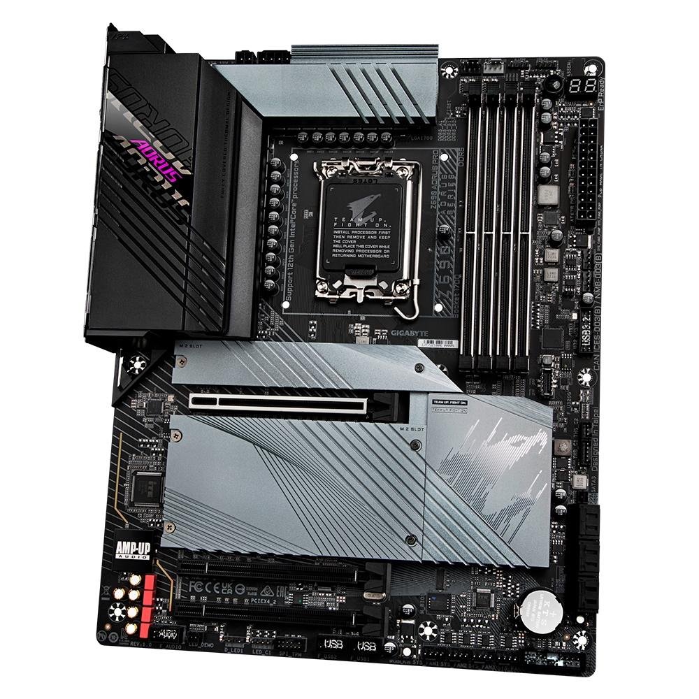 Z690 AORUS PRO +13700KF+ SSD 1TB×3 Placa Mãe Gigabyte Z690 Aorus Pro, Intel LGA 1700, ATX, DDR5, M.2
