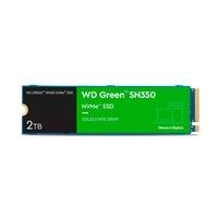 SSD WD Green SN350, 2TB, M.2 2280, PCIe, NVMe, Leitura: 3200MB/s, Gravação: 900MB/s, Verde - WDS200T3G0C