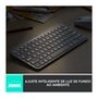 Teclado Sem Fio Logitech MX Keys Mini, Iluminação Smart, Bluetooth, USB, Easy-Switch, Recarregável, Grafite - 920-010505