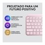 Teclado Sem Fio Logitech MX Keys Mini, Iluminação Smart, Bluetooth, USB, Easy-Switch, Recarregável, Grafite - 920-010505