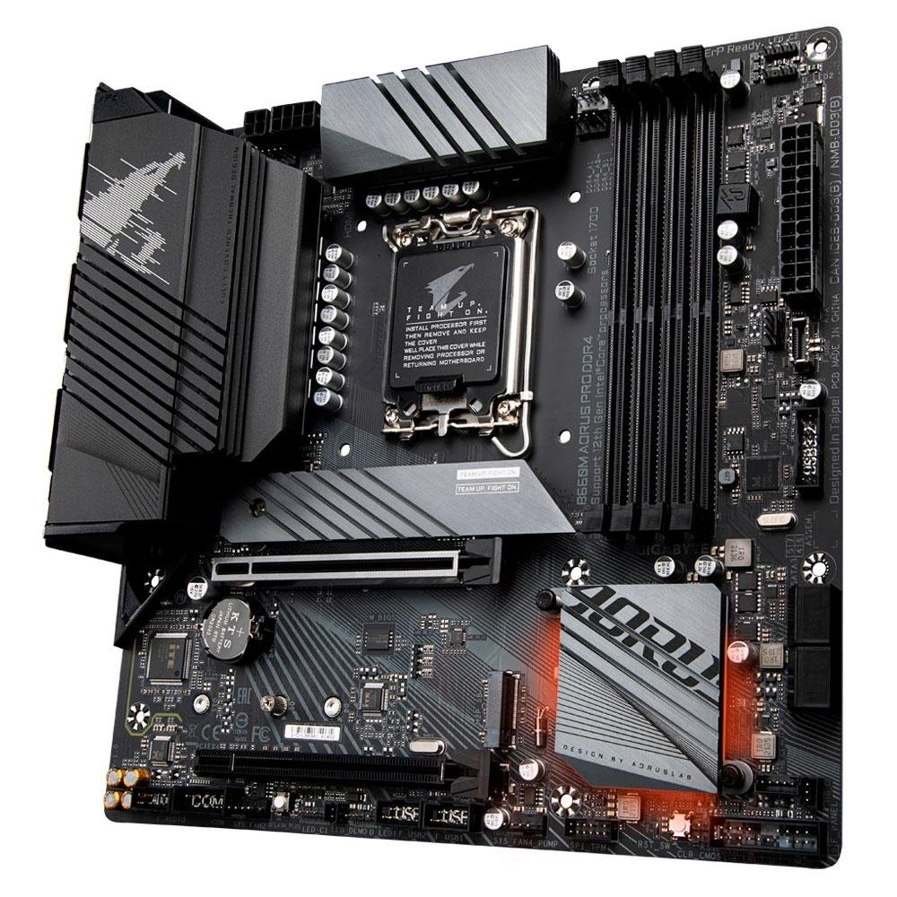 B660M AORUS DDR4 32GB ×2 メモリー&マザボセット Placa Mãe Gigabyte B660M Aorus PRO | KaBuM!