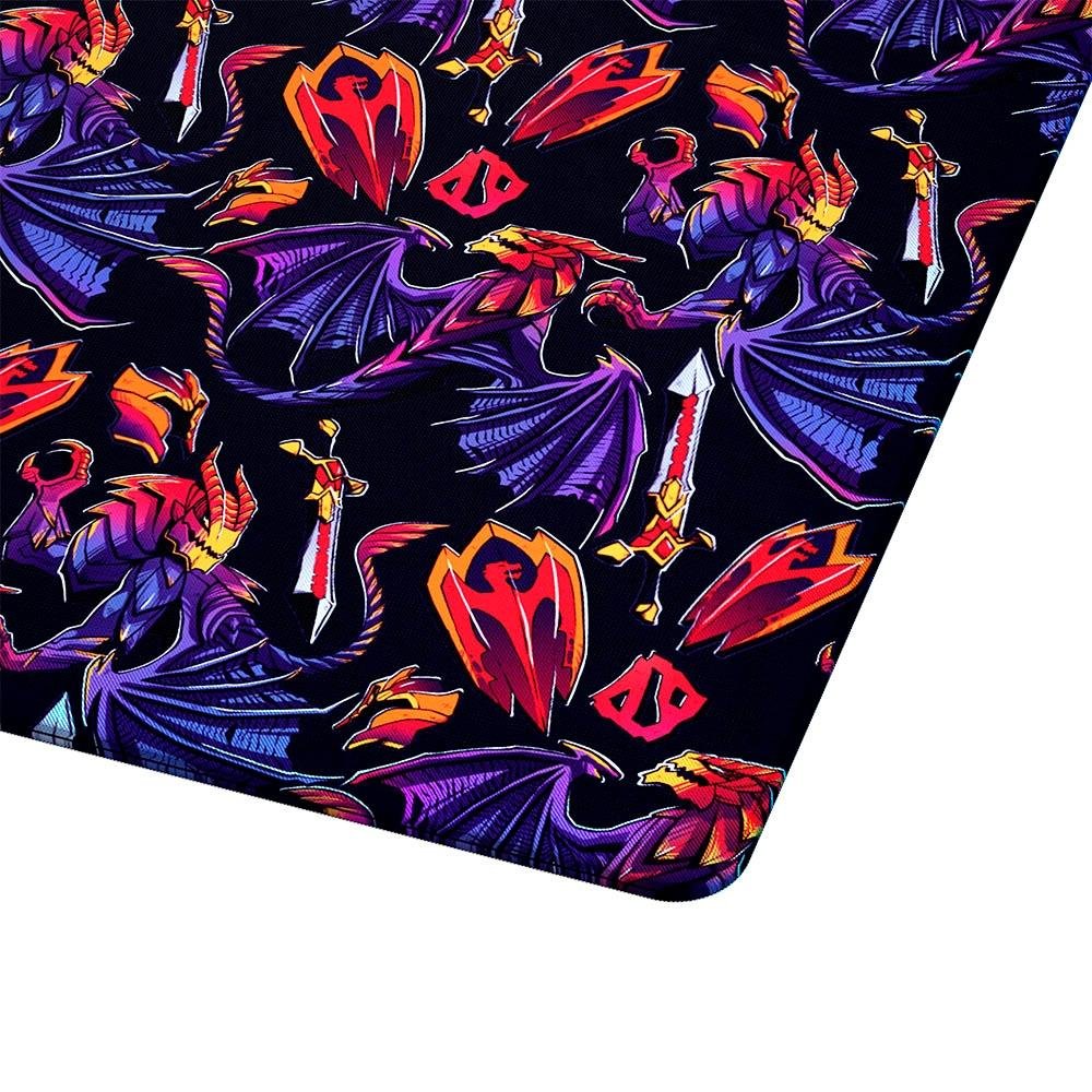 Mousepad Gamer Fallen Dota2 Dragon Set Speed+, Estendido 900x400mm - MP-FN-DO-DS-SM-ES