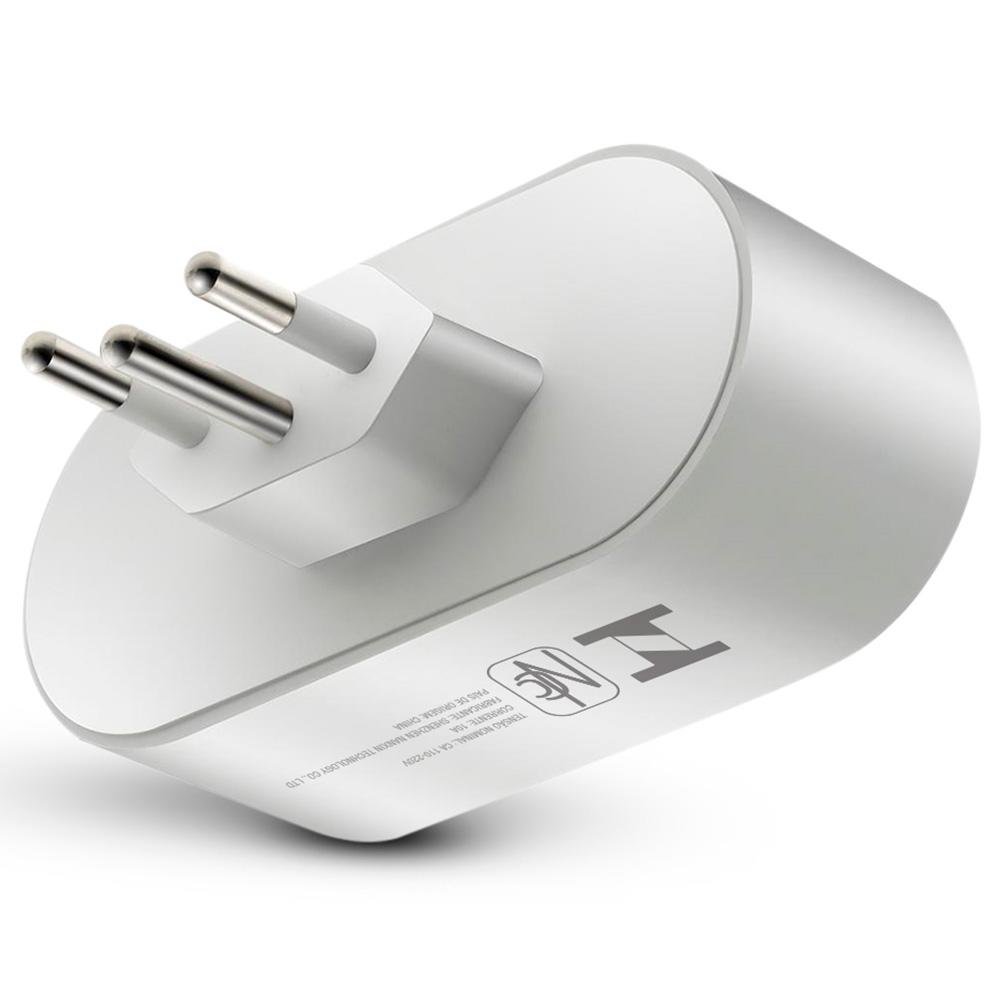 Tomada KaBuM! Smart, Bivolt, 10A, Wi-Fi, Smart Home - KBSD005 Tomada KaBuM! Smart, Bivolt, 10A, Wi-Fi, Smart Home - KBSD005
