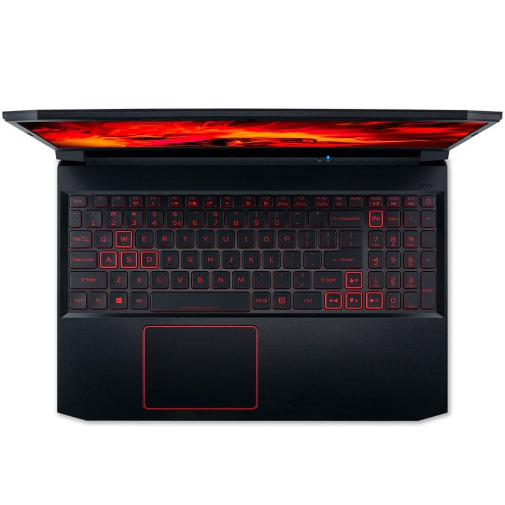 Notebook Gamer Acer Nitro 5 Intel Core i7-10750H, GeForce GTX 1650, 8GB RAM, SSD 512GB, 15.6" FHD, IPS, 144Hz, Win11 - AN515-55-79X0 Notebook Gamer Acer Nitro 5 Intel Core i7-10750H, GeForce GTX 1650, 8GB RAM, SSD 512GB, 15.6" FHD, IPS, 144Hz, Win11 - AN515-55-79X0