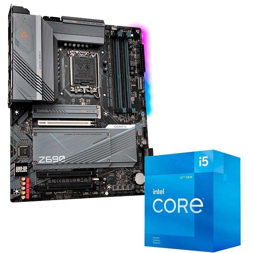 Processador Intel + Placa-mãe Gigabyte | KaBuM!