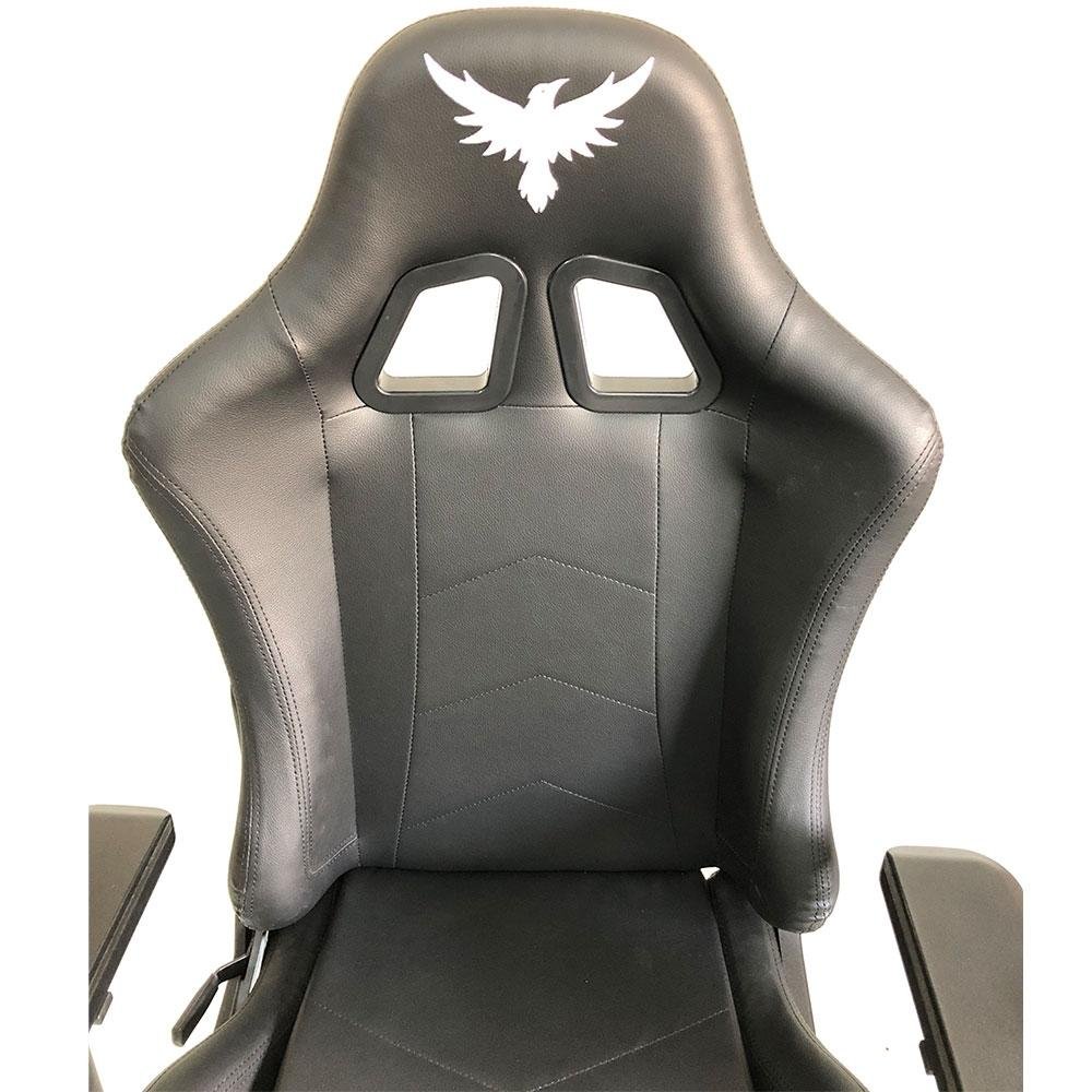Cadeira Gamer Flexinter Raven X-10, Preto | KaBuM!