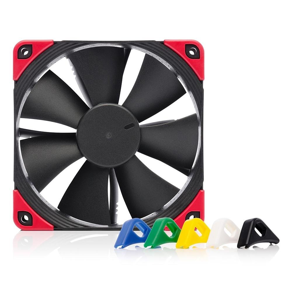PC用ファン・クーラー Noctua NF-F12 PWM chromax. Cooler Fan Noctua Chromax 120mm Preto | KaBuM!