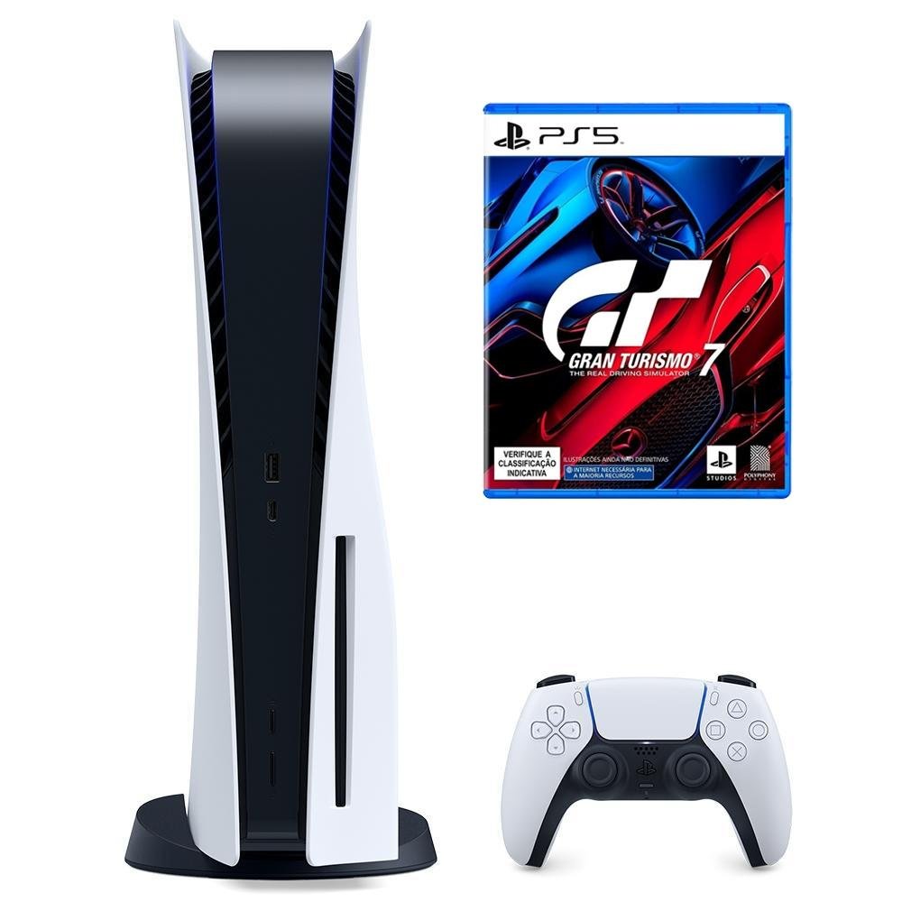 Console PS5 + Jogo Gram Turismo 7 PS5 | KaBuM!