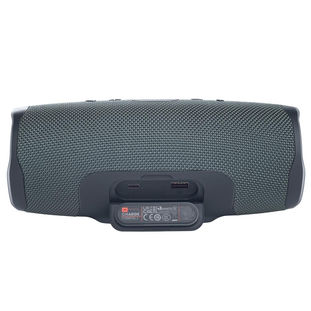 Caixa de Som Portátil JBL Charge 2 Essential, 30W RMS, Bluetooth, Preto