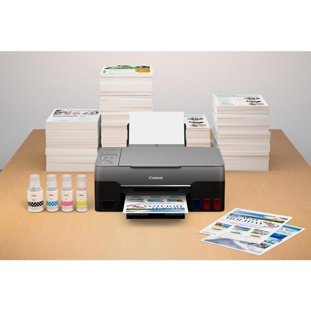 Impressora Multifuncional Canon G2160 MegaTank, Jato de Tinta, Colorido - 4466C025AA Impressora Multifuncional Canon G2160 MegaTank, Jato de Tinta, Colorido - 4466C025AA