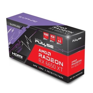 Placa de Vídeo Sapphire Pulse RX 6650XT | KaBuM!