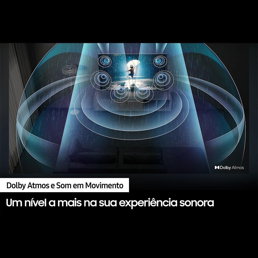 Smart TV Samsung 43 Polegadas Gaming Neo QLED, 4K, 4 HDMI, Bluetooth, Wi-Fi, 144Hz, IA, Alexa - QN43QN90BAGXZD Smart TV Samsung 43 Polegadas Gaming Neo QLED, 4K, 4 HDMI, Bluetooth, Wi-Fi, 144Hz, IA, Alexa - QN43QN90BAGXZD
