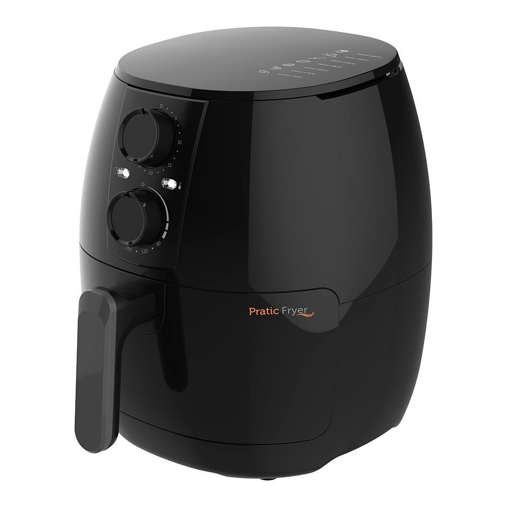 Fritadeira Air Fryer Sem Óleo Cadence Pratic Fryer FRT515, 3L, 110V, Preto - 1 7898700210023 Fritadeira Air Fryer Sem Óleo Cadence Pratic Fryer FRT515, 3L, 110V, Preto - 1 7898700210023