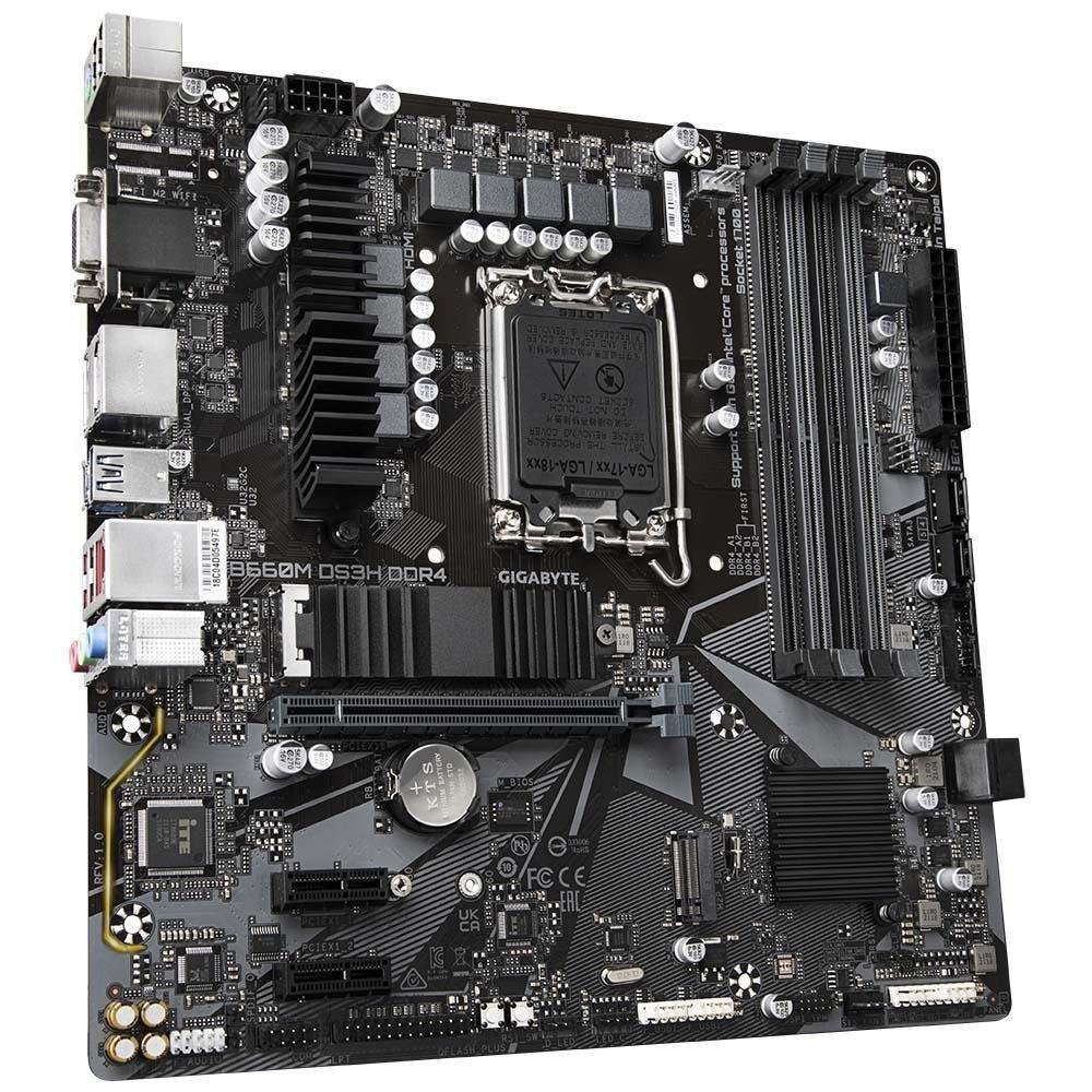 Kit Processador Intel Core i5-12400 + Placa Mãe Gigabyte B660M