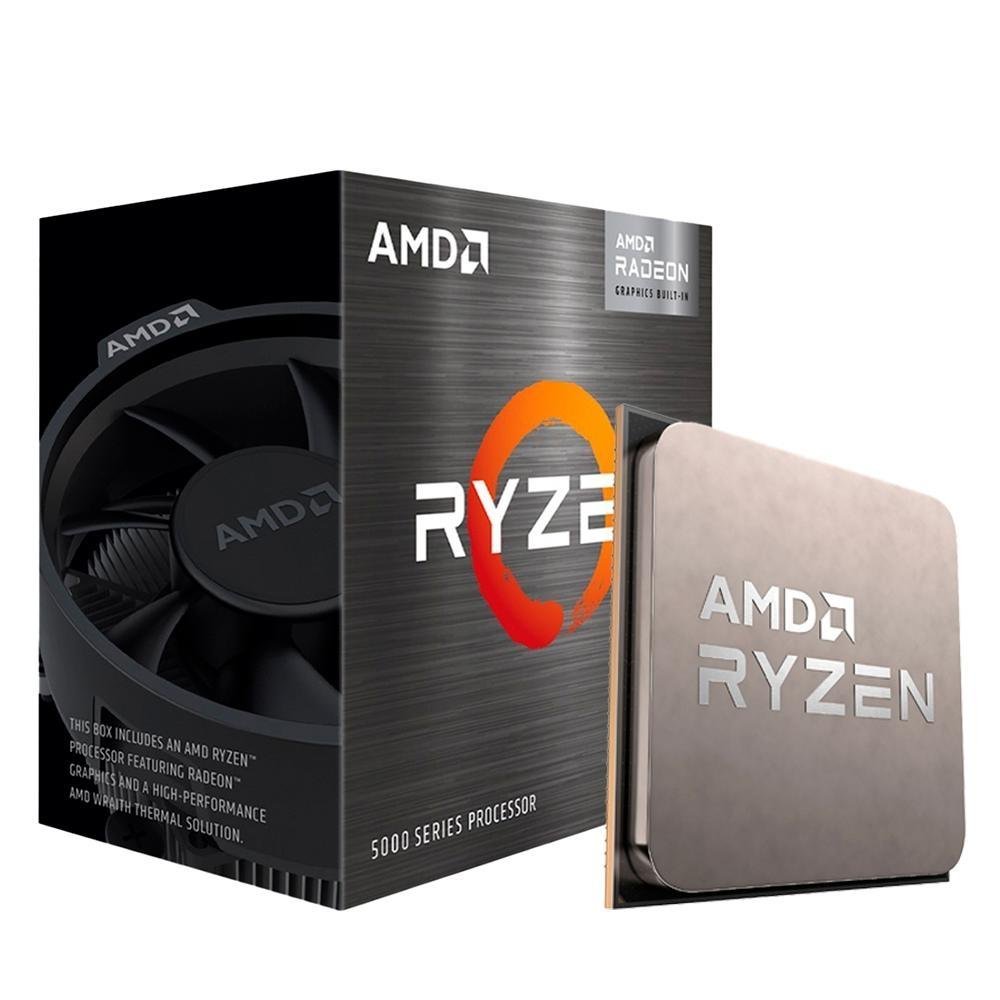 Kit Processador AMD Ryzen 7 5700G, 3.8GHz, Vídeo Integrado + Placa