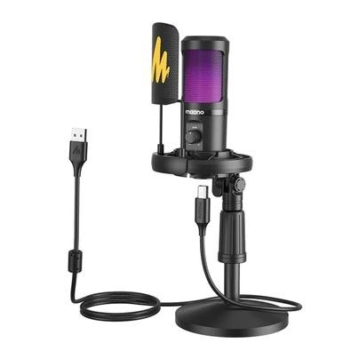 Microfone Condensador Maono Para Podcast KaBuM