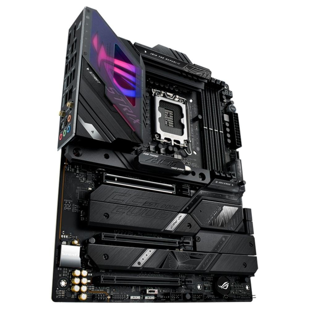 (ホイ 専用)ASUS ROG STRIX Z790-E GAMING WIFI Placa Mãe Asus ROG Strix Z790-E Gaming Wi-Fi | KaBuM!