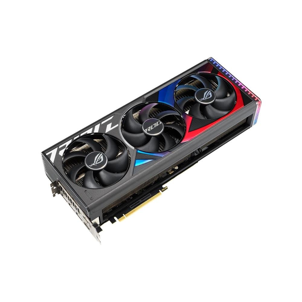 Placa de Vídeo RTX 4080 Edition Asus ROG Strix NVIDIA GeForce,16 GB GDDR6X, ARGB, DLSS, Ray Tracing - ROG-STRIX-RTX4080-O16G-GAMING Placa de Vídeo RTX 4080 Edition Asus ROG Strix NVIDIA GeForce,16 GB GDDR6X, ARGB, DLSS, Ray Tracing - ROG-STRIX-RTX4080-O16G-GAMING