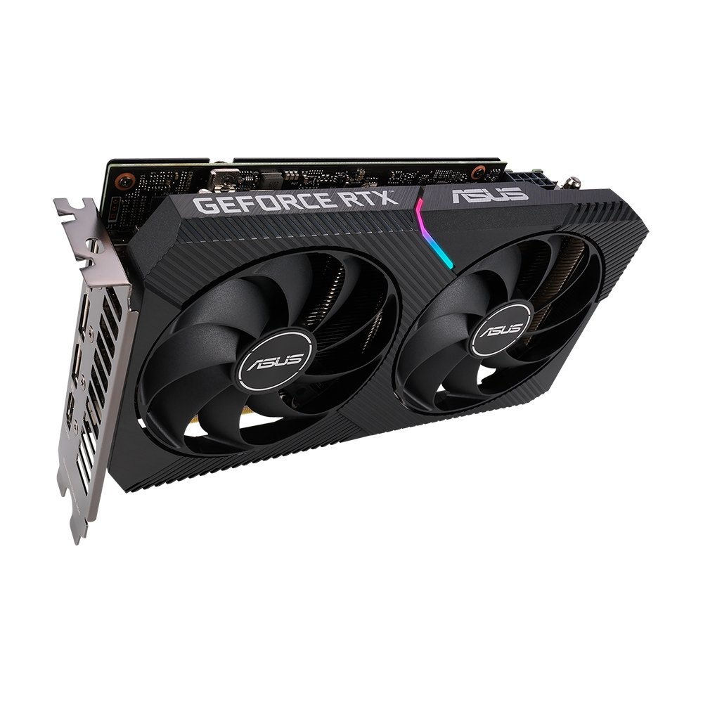 ASUS Dual GeForce RTX™ 3060 ASUS Dual GeForce RTX 3060 OC Edition 8GB GDDR6 | Placa de