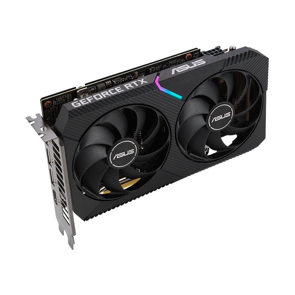 Placa de Vídeo Asus DUAL RTX 3060 O8G | KaBuM!