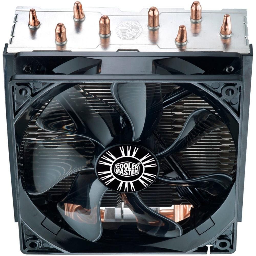 Air Cooler Cooler Master Hyper T4, AMD/Intel, Preto - RR-T4-18PK-R1