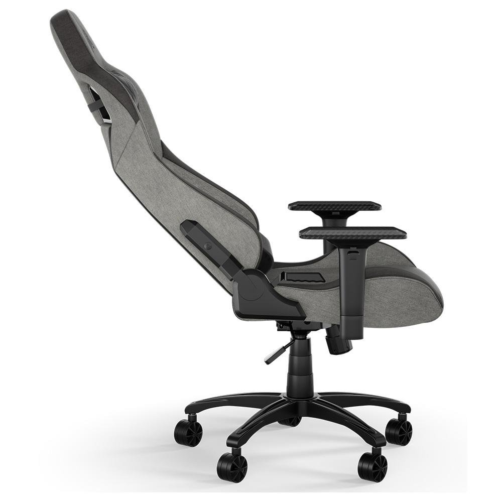 Cadeira Gamer Corsair T3 Rush 2023, Até 120Kg, Com Almofadas, Reclinável, Apoio de Braços 4D, Cinza e Preto - CF-9010056-WW - view 12