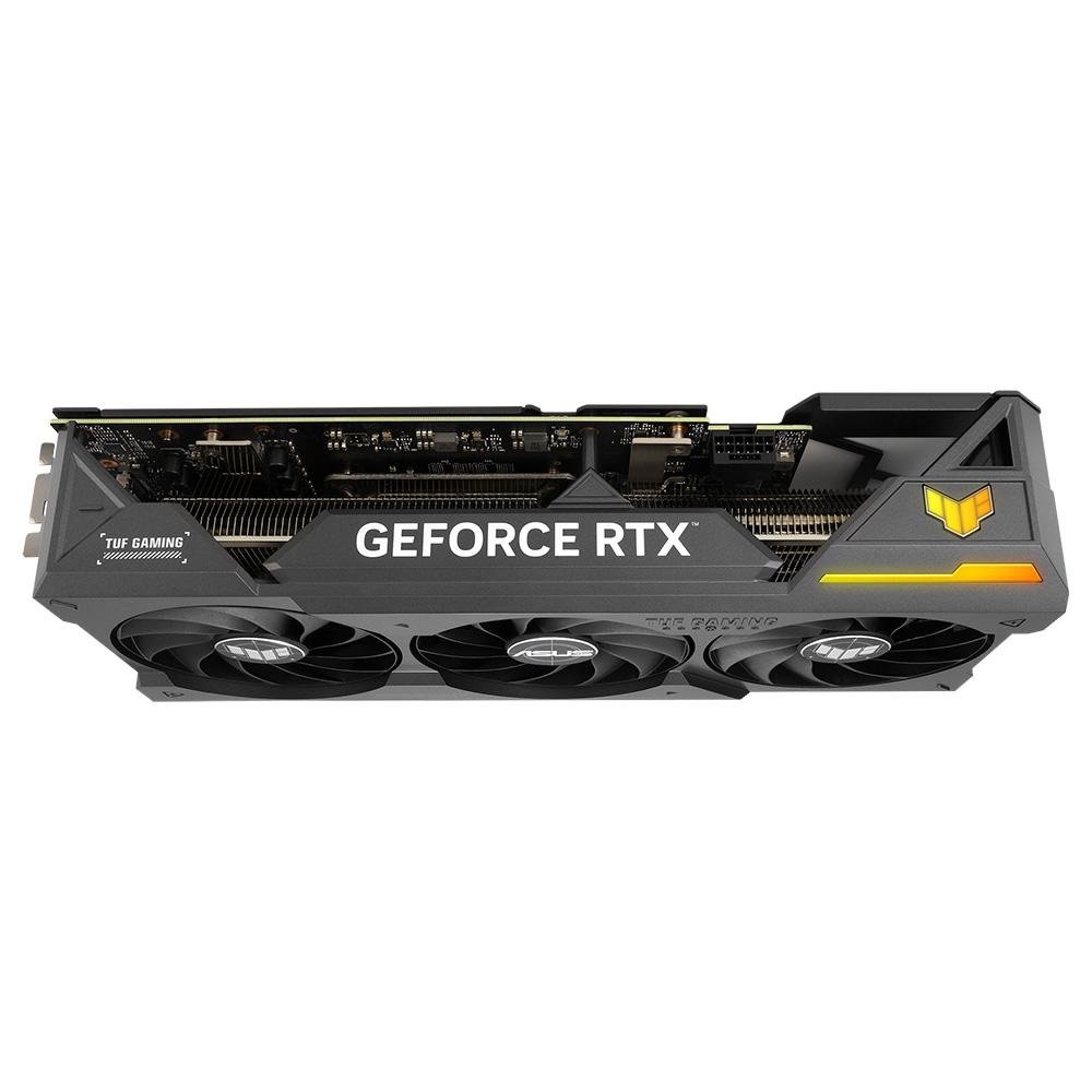 Placa de Vídeo RTX 4070 Ti TUF Gaming Asus NVIDIA GeForce, 12 GB GDDR6X, ARGB, Ray Tracing - TUF-RTX4070TI-O12G-GAMING Placa de Vídeo RTX 4070 Ti TUF Gaming Asus NVIDIA GeForce, 12 GB GDDR6X, ARGB, Ray Tracing - TUF-RTX4070TI-O12G-GAMING