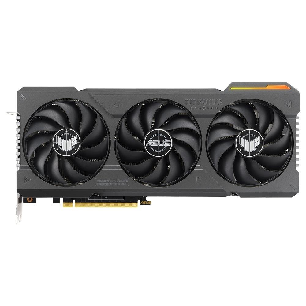Placa de Vídeo RTX 4070 Ti TUF Gaming Asus NVIDIA GeForce, 12 GB GDDR6X, ARGB, Ray Tracing - TUF-RTX4070TI-O12G-GAMING Placa de Vídeo RTX 4070 Ti TUF Gaming Asus NVIDIA GeForce, 12 GB GDDR6X, ARGB, Ray Tracing - TUF-RTX4070TI-O12G-GAMING