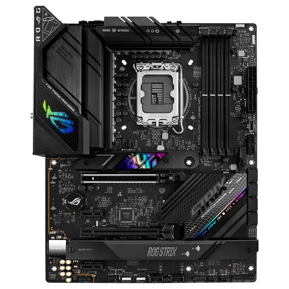 マザーボード ASUS ROG STRIX B760-F GAMING WIFI DDR5 Placa Mãe Asus ROG STRIX B760-F Gaming | KaBuM!