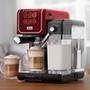 Cafeteira Expresso Oster PrimaLatte Xpert, 1170W, 220V, Preto e Vermelho - BVSTEM6702R-057