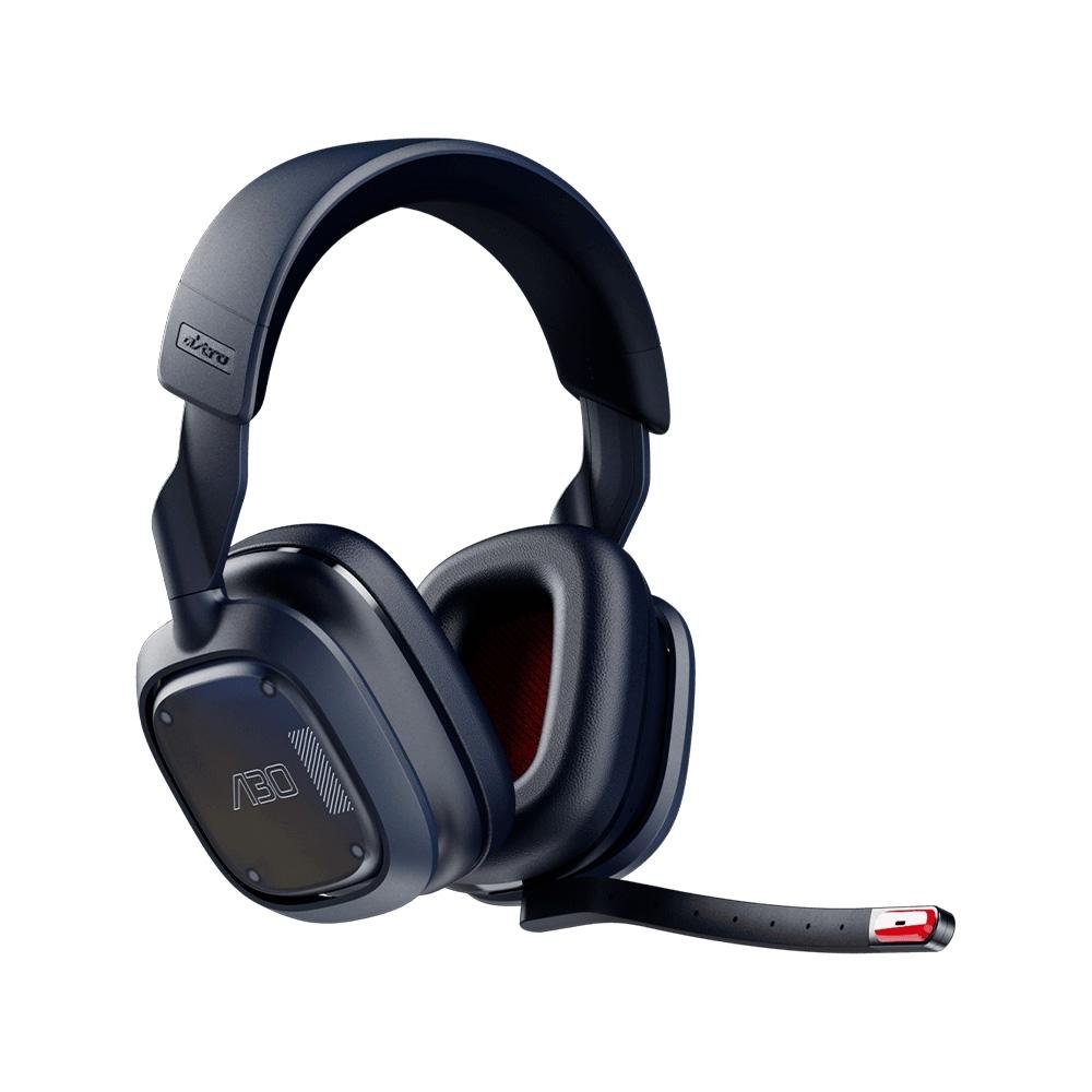 Headset Gamer Sem Fio Astro Gaming A30, Drivers 40mm, Bluetooth, PS e PC, Azul Escuro - 939-002007 Headset Gamer Sem Fio Astro Gaming A30, Drivers 40mm, Bluetooth, PS e PC, Azul Escuro - 939-002007