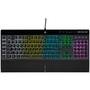 Kit Gamer Corsair K55 RGB Pro + Katar Pro, com Mouse Gamer Katar Pro 12.400DPI + Teclado Gamer K55, RGB, USB, Preto - CH-9226965-NA