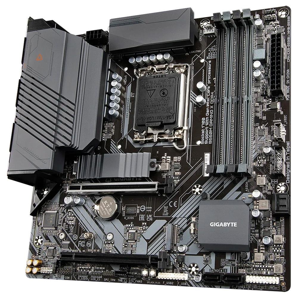 GIGABYTE B660M GAMING マザーボード Placa Mãe Gigabyte B660M Gaming X DDR4 | KaBuM!