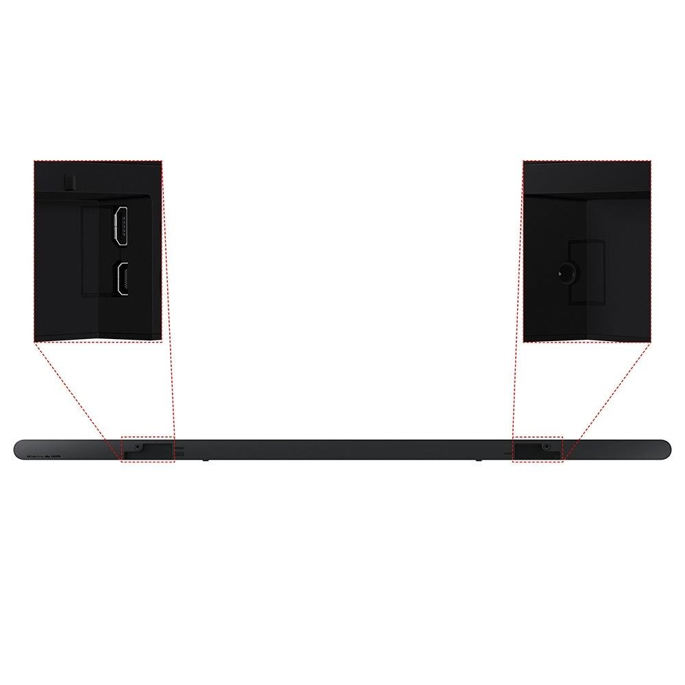 Soundbar Samsung Ultra Slim Design, Bluetooth, Wireless Dolby Atmos, Sincronia Sonora, Alexa integrado, 3.1.2 Canais - HW-S800B