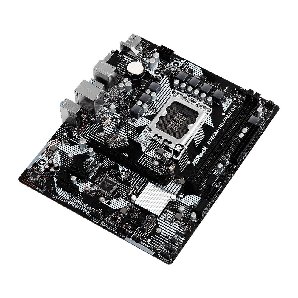 新品未使用 ASRock B760M-HDV/M.2 D4 マザーボード Placa Mãe ASRock B760M-HDV/M.2 D4 | KaBuM!