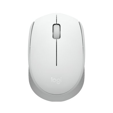 Mouse Sem Fio Logitech M170, Wireless, Branco - 910-006864