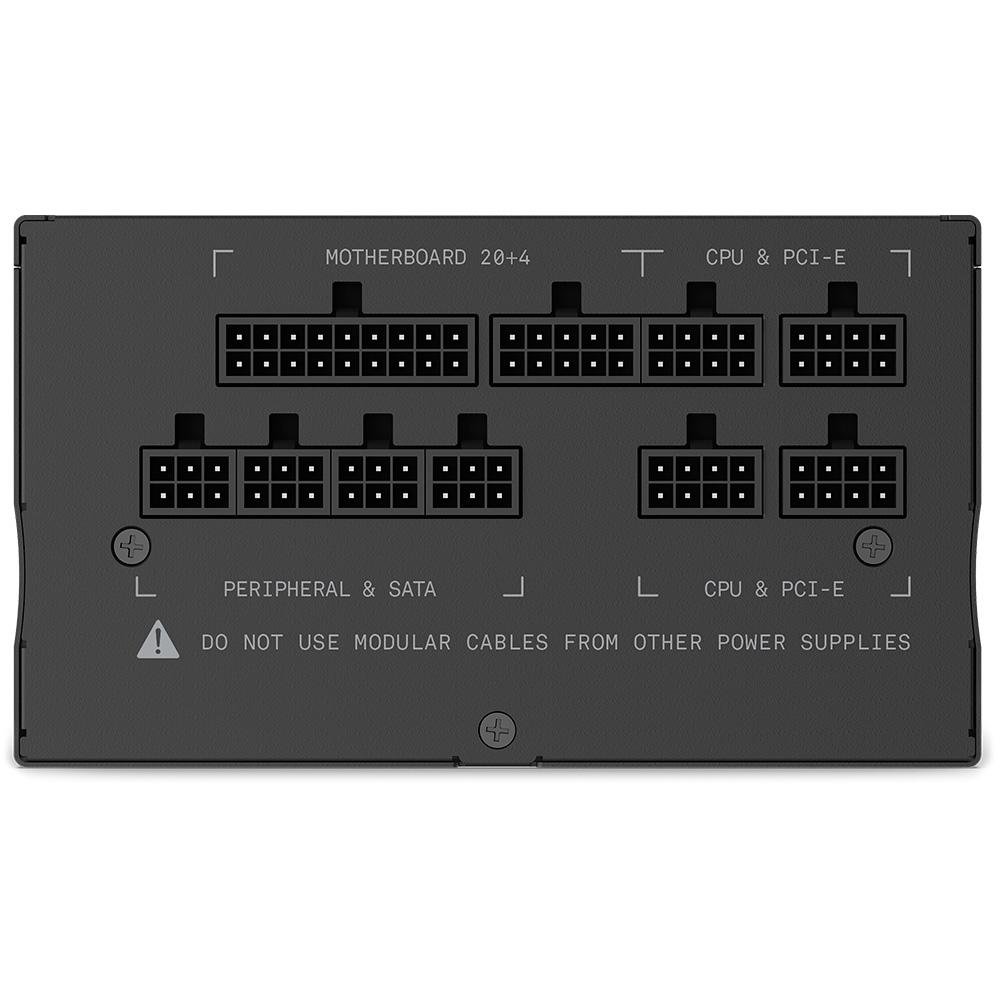 Fonte NZXT C650 Gold, 650W, 80 Plus Gold, Modular, Preto - PA-6G1BB-US Fonte NZXT C650 Gold, 650W, 80 Plus Gold, Modular, Preto - PA-6G1BB-US
